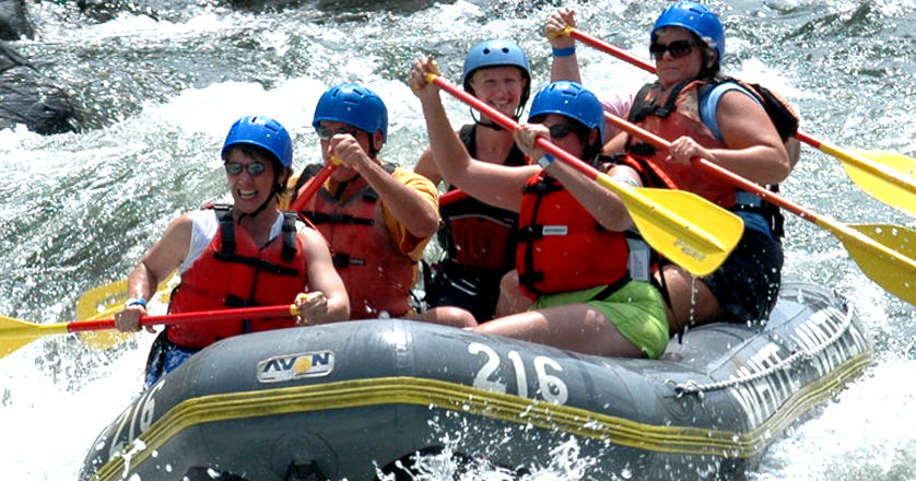 rafting